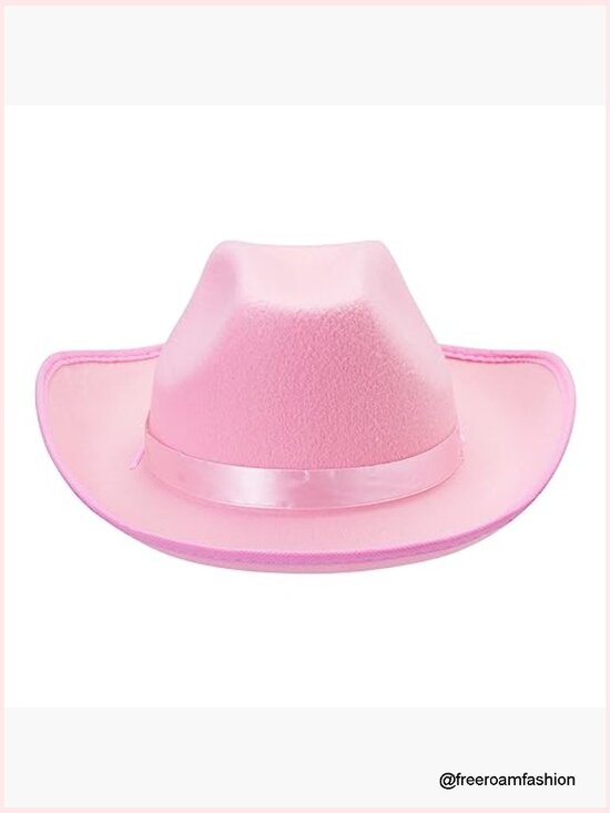 Cowgirl Costume Set with Sequins Cowboy Hat and Tassel Scarf main image 5